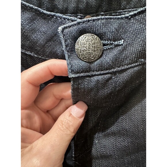 Union Women's Jeans Size 29 Blue Denim Dark Wash (Inside seem 32) - Picture 12 of 16